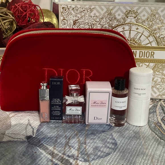 DIOR Red Pouch Lux Gift Set - Picture 3 of 13